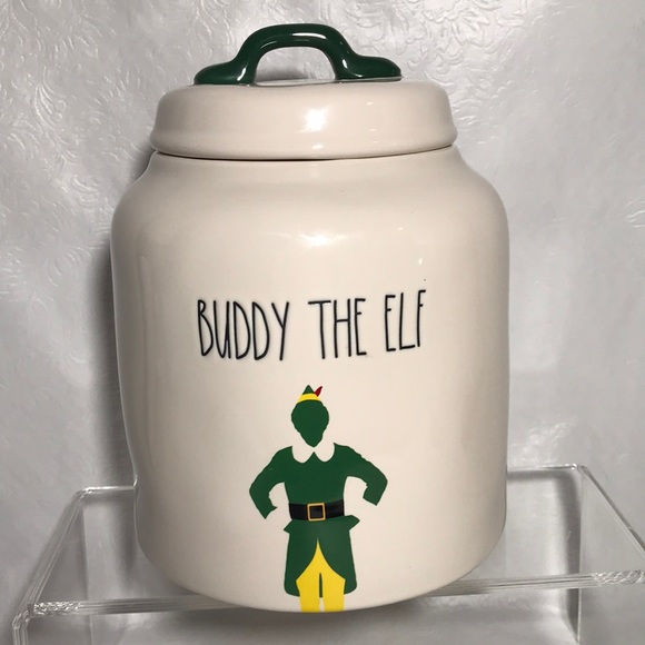 Rae Dunn Kitchen Rae Dunn Cream Color Buddy The Elf Canister Cookie